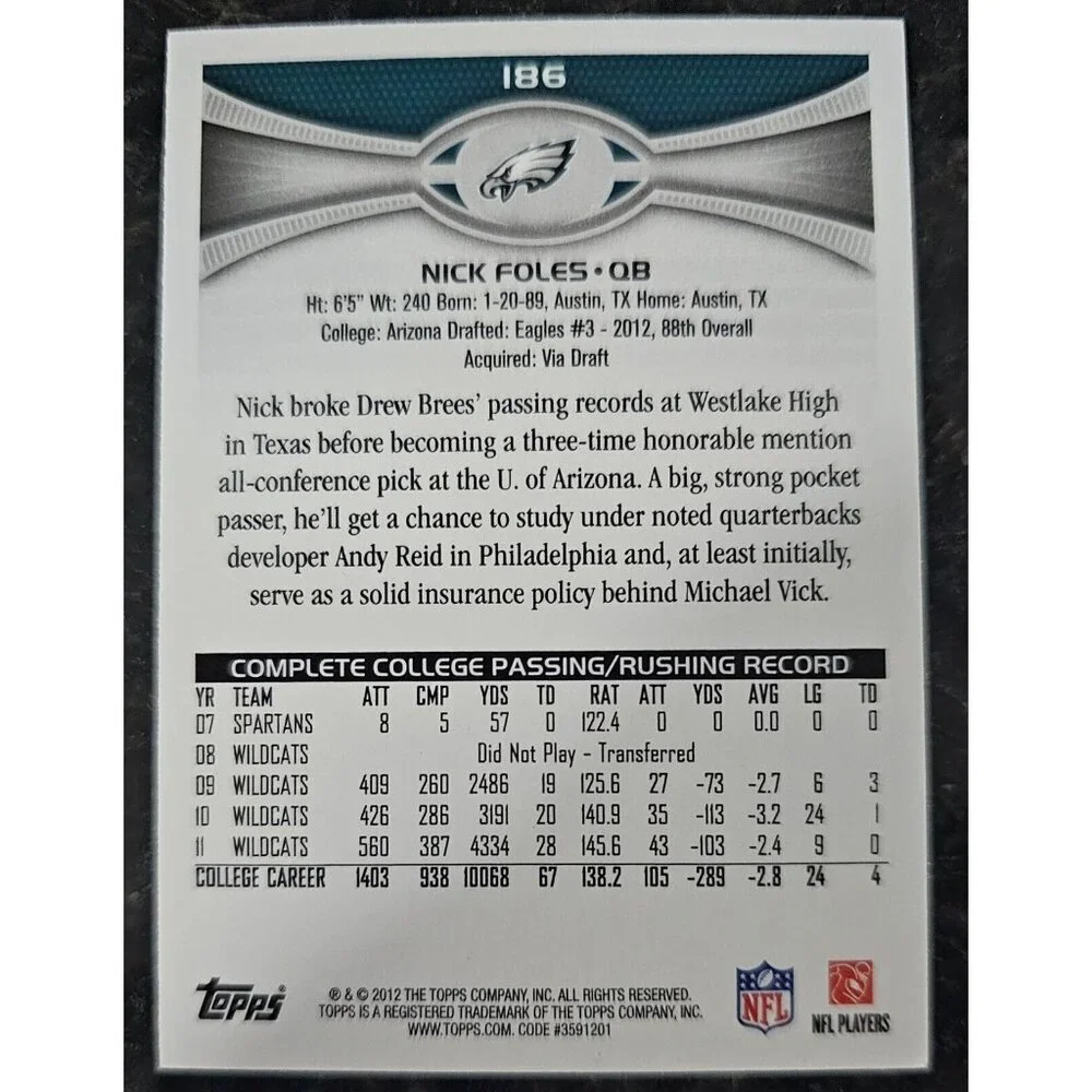 NFL all cards